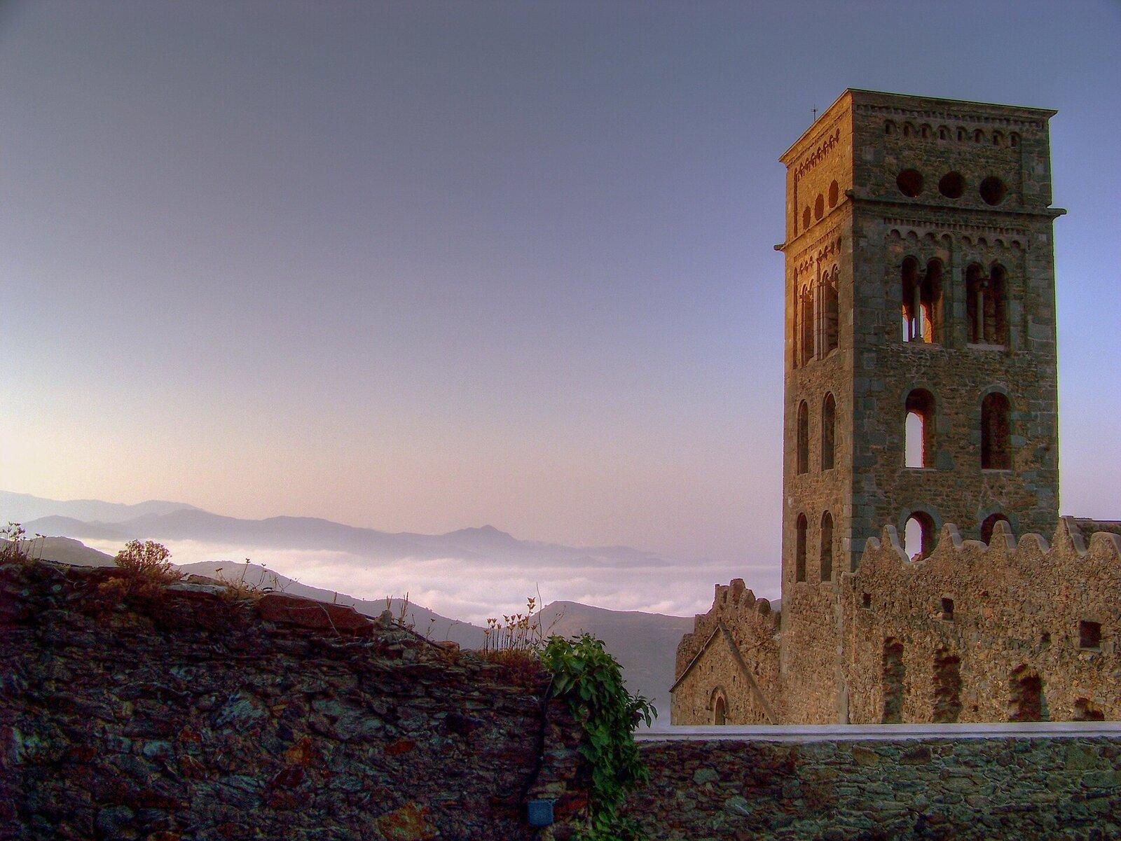 El Port de la Selva from Sant Pere de Rodes